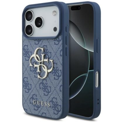 Θήκη Guess 4G Big Logo για iPhone 18 Pro / iPhone 17 Pro Max μπλε
