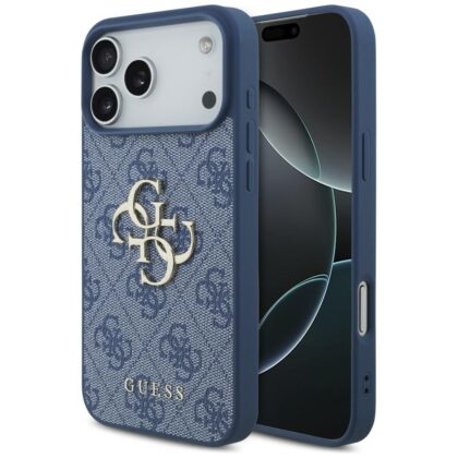 Θήκη Guess 4G Big Logo για iPhone 18 Pro Max / iPhone 17 Pro Max μπλε