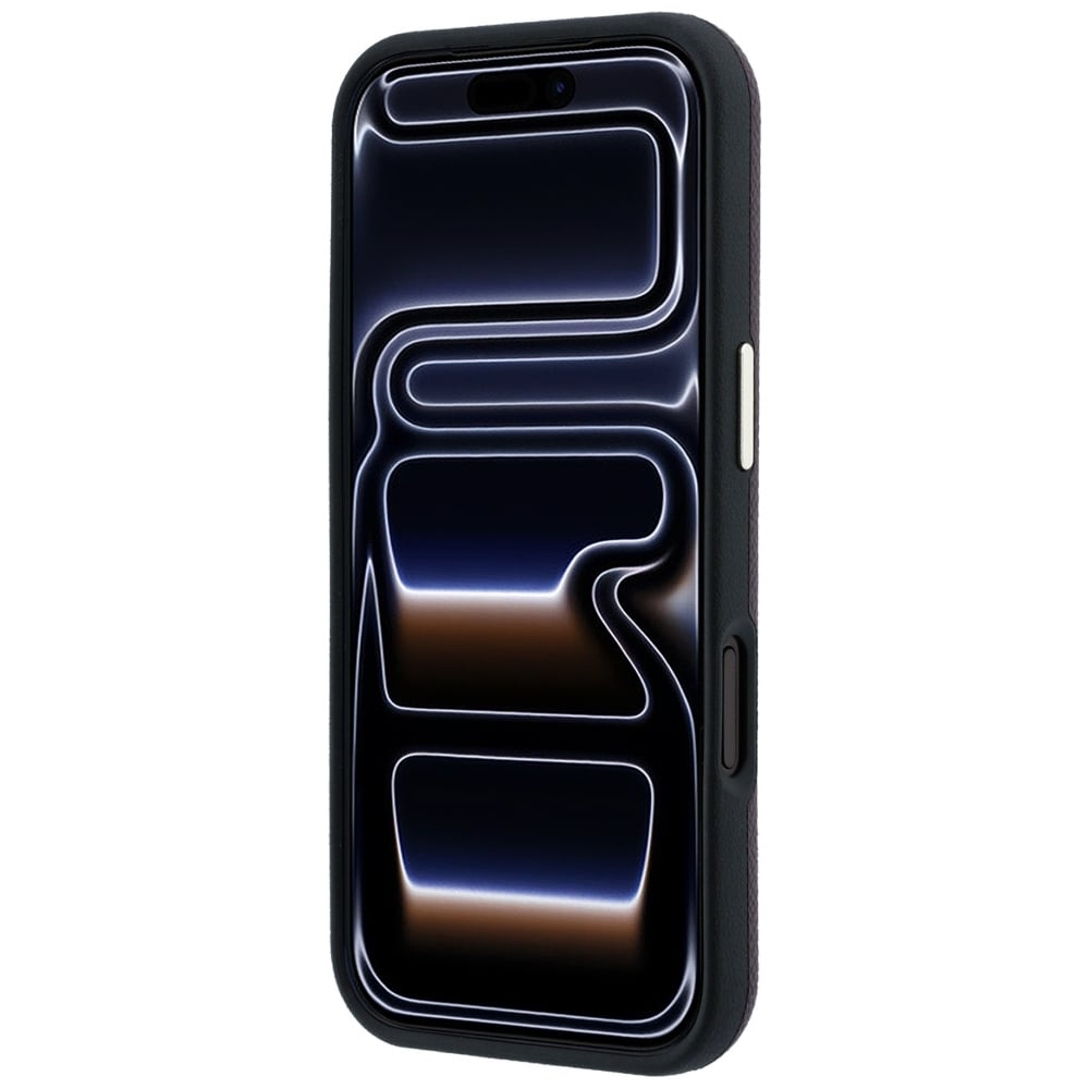 Guess Grained Round Strass Logo MagSafe - θήκη για Apple iPhone 18 Pro Max / 17 - Κόκκινο - Image 5