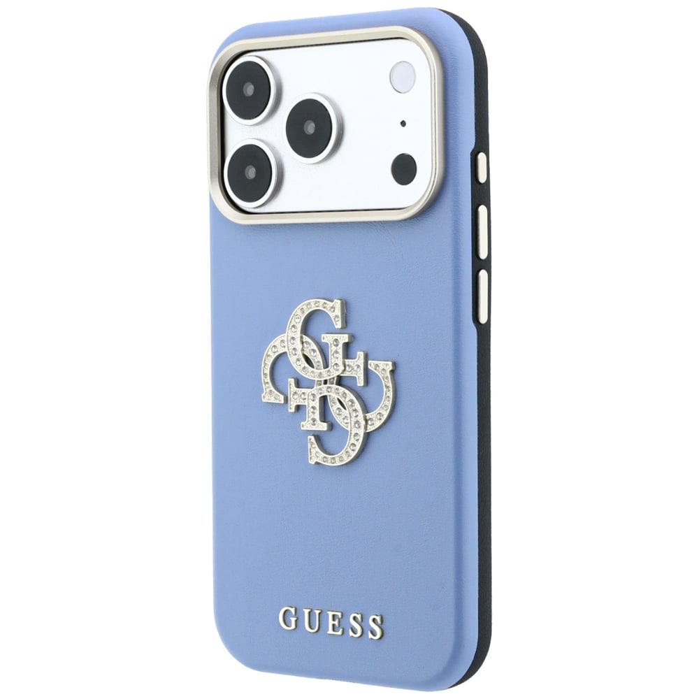 Guess Guess Smooth & Big Strass Logo - θήκη για Apple iPhone 18 Pro Max / 17 - Μπλε - Image 2