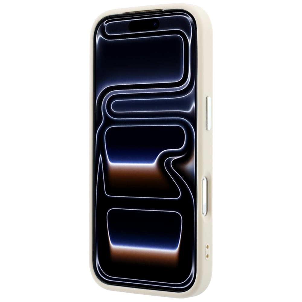 Guess Grained Triangle Logo MagSafe - θήκη για Apple iPhone 18 Pro Max / 17 - Μπεζ - Image 5