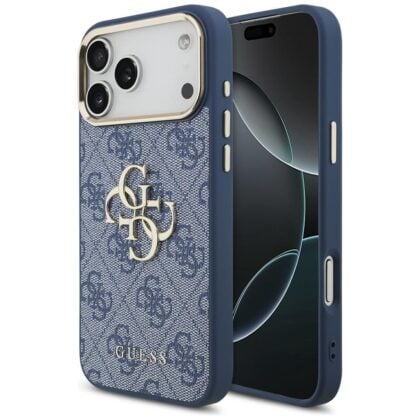 Guess 4G Big Classic Logo - θήκη για Apple iPhone 18 Pro Max / 17 Pro Max - Μπλε