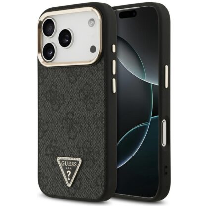 Guess 4G Triangle Logo - θήκη για Apple iPhone 18 Pro / 17 Pro - Μαύρο
