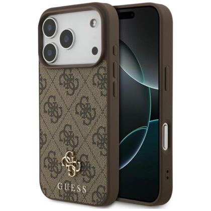 Guess 4G Small Classic Logo - θήκη για Apple iPhone 18 Pro / 17 - Καφέ