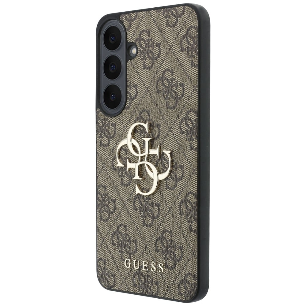 Guess Θήκη Leather 4G Metal Logo για Samsung Galaxy S26 FE Καφέ - Image 2