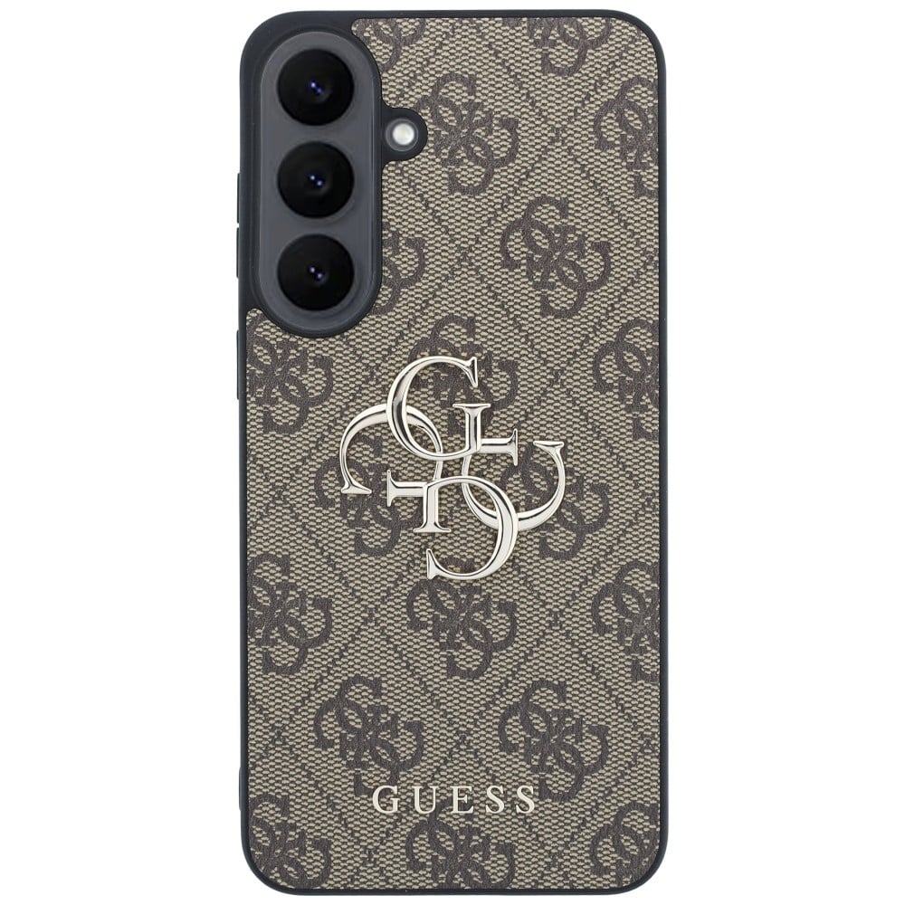Guess Θήκη Leather 4G Metal Logo για Samsung Galaxy S26 FE Καφέ - Image 3