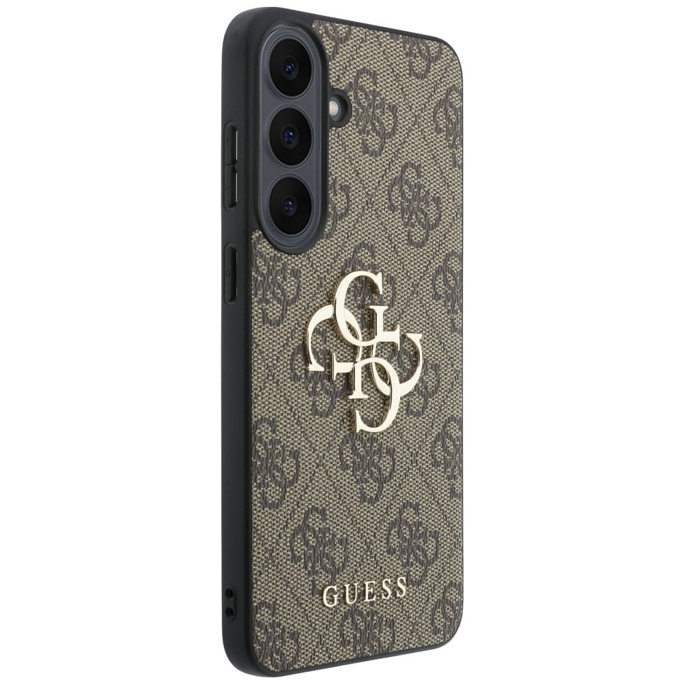 Guess Θήκη Leather 4G Metal Logo για Samsung Galaxy S26 FE Καφέ - Image 4