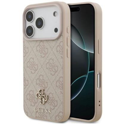 Guess Guess 4G Μικρή Κλασική Θήκη Logo - θήκη για Apple iPhone 18 Pro / 17 Pro - Ροζ