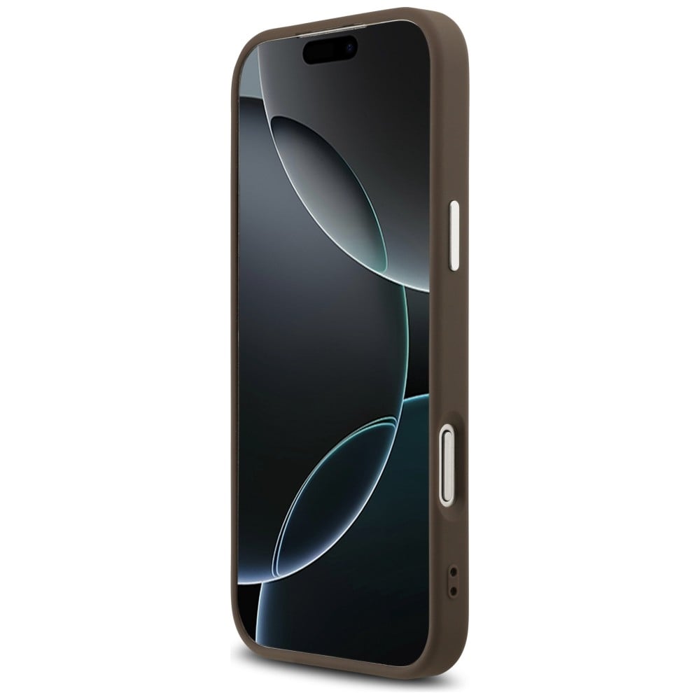 Guess Guess 4G Triangle Logo MagSafe - θήκη για Apple iPhone 18 Pro Max / 17 - Καφέ - Image 5