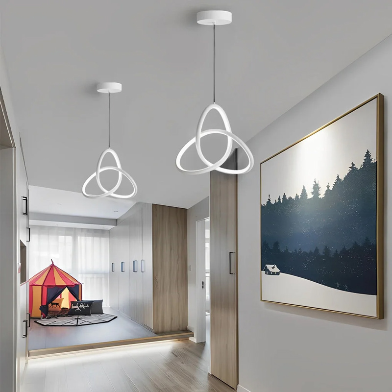 POWERTECH φωτιστικό οροφής LED HLL-0121 15W 4000K λευκό Φ22cm x 1m - Image 2