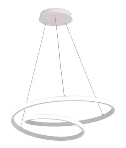 Powertech HLL-0153 Φωτιστικό Οροφής LED, 25W, 4000K, Διάμετρος 40cm, Λευκό