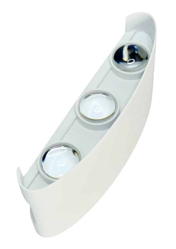 POWERTECH φωτιστικό τοίχου LED HLL-0160 6W 4000K 510lm IP65 λευκό - Image 5