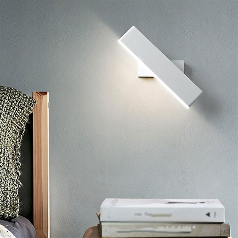 POWERTECH φωτιστικό τοίχου LED HLL-0171 15W 4000K 1200lm περιστρεφόμενο λευκό - Image 2