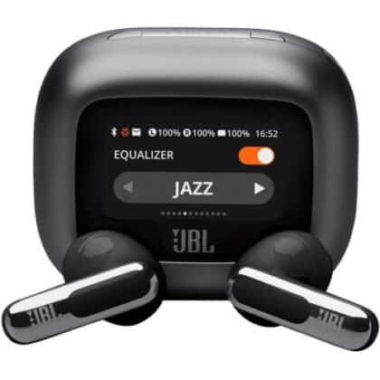 JBL Live Flex 3 TWS Ασύρματα Ακουστικά Bluetooth, Μαύρα, EU