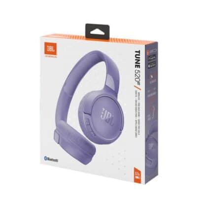 JBL Tune 520BT Ασύρματα Bluetooth Ακουστικά On-Ear, Μωβ EU
