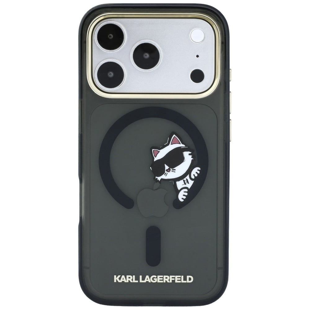 Karl Lagerfeld Peekaboo Logo MagSafe - θήκη για Apple iPhone 18 Pro / 17 - Μαύρο - Image 3