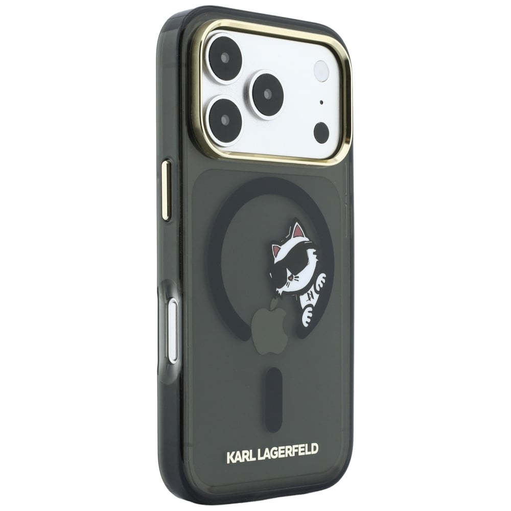 Karl Lagerfeld Peekaboo Logo MagSafe - θήκη για Apple iPhone 18 Pro / 17 - Μαύρο - Image 4