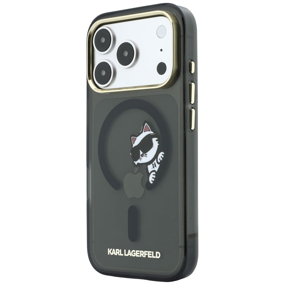 Karl Lagerfeld Peekaboo Logo MagSafe - θήκη για Apple iPhone 18 Pro Max / 17 - Μαύρο - Image 2