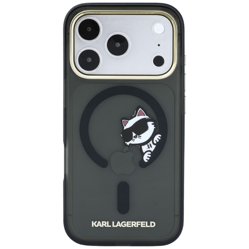 Karl Lagerfeld Peekaboo Logo MagSafe - θήκη για Apple iPhone 18 Pro Max / 17 - Μαύρο - Image 3