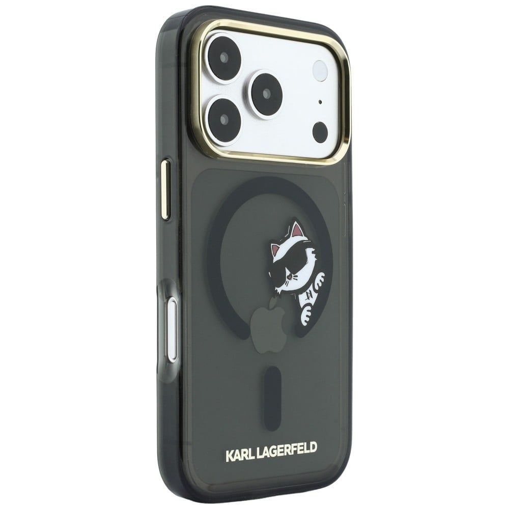 Karl Lagerfeld Peekaboo Logo MagSafe - θήκη για Apple iPhone 18 Pro Max / 17 - Μαύρο - Image 4