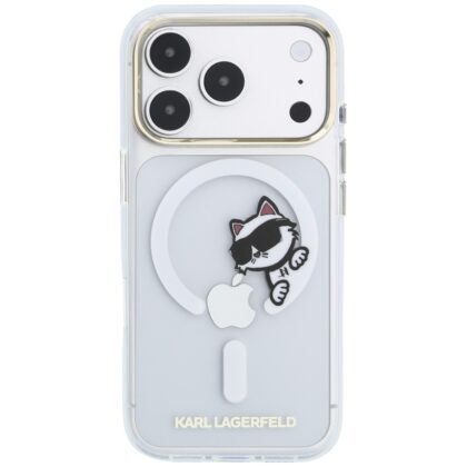 Διάφανη θήκη Karl Lagerfeld Peekaboo Logo MagSafe για iPhone 18 Pro Max