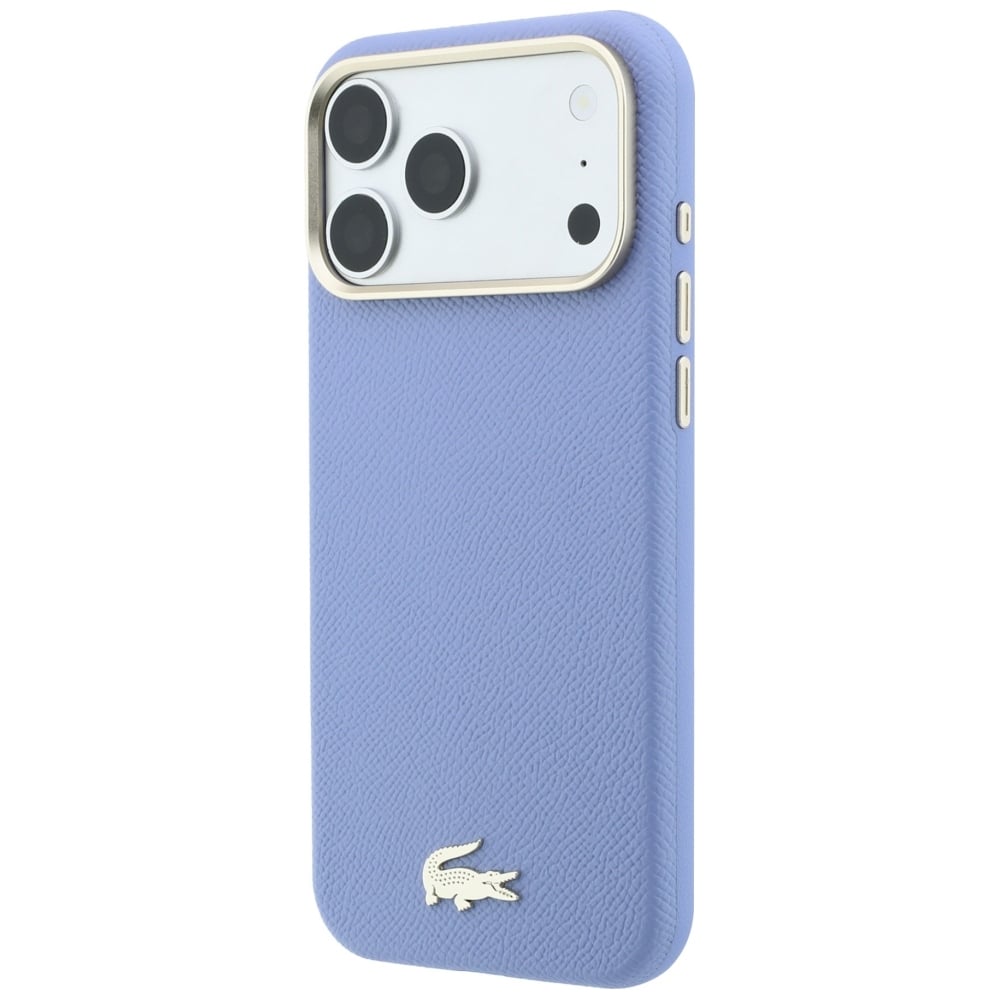 Lacoste Champs Elysees Embossed MagSafe - θήκη για Apple iPhone 18 Pro / 17 - Μπλε - Image 2
