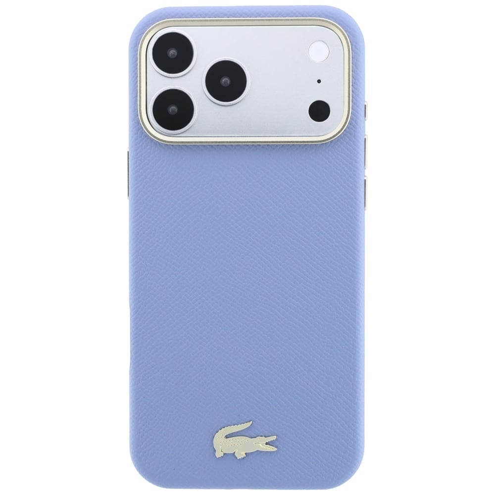 Lacoste Champs Elysees Embossed MagSafe - θήκη για Apple iPhone 18 Pro / 17 - Μπλε - Image 3