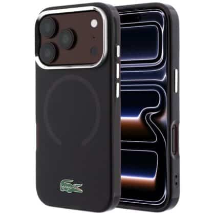 Lacoste IML Frosted Laquer Logo - θήκη για Apple iPhone 18 Pro / 17 Pro - Κόκκινο
