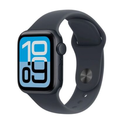 Apple Watch SE 3 (2025) Smartwatch GPS 40mm, Αλουμίνιο Κάσα, Midnight Sport Band M/L EU MEHC4