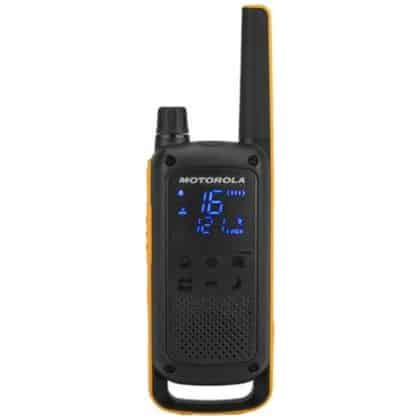 Motorola T92 H2O Σετ Walkie-Talkie 2 τεμ., Μαύρο/Κίτρινο