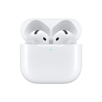 Λευκά ασύρματα ακουστικά Apple AirPods 4 ANC με θήκη φόρτισης USB-C