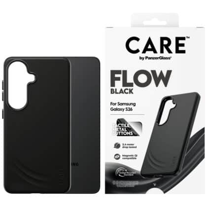 PanzerGlass CARE Flow - θήκη για Samsung Galaxy S26 - Μαύρο