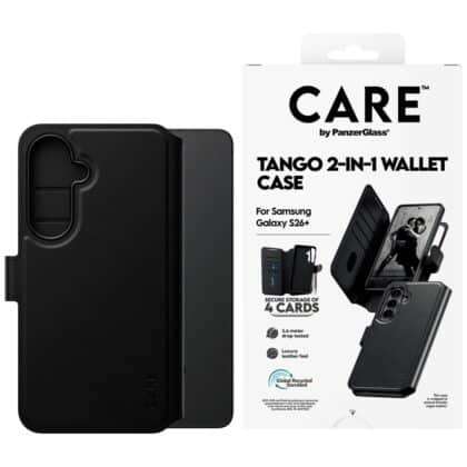 PanzerGlass CARE by PanzerGlass Tango 2in1 Wallet - θήκη για Samsung Galaxy S26+ - Μαύρο