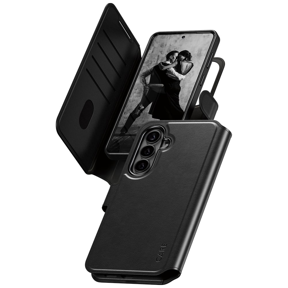 CARE by PanzerGlass Tango 2-in-1 θήκη πορτοφόλι για Samsung Galaxy S26 Plus μαύρο - Image 2