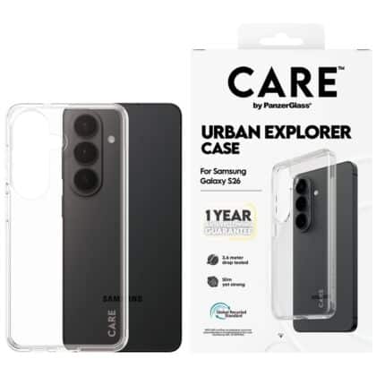 PanzerGlass Urban Explorer - θήκη για Samsung Galaxy S26 - Διάφανο