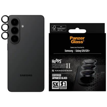 PanzerGlass Hoops Ceramic II Προστατευτικό Φακού Κάμερας για Samsung Galaxy S26