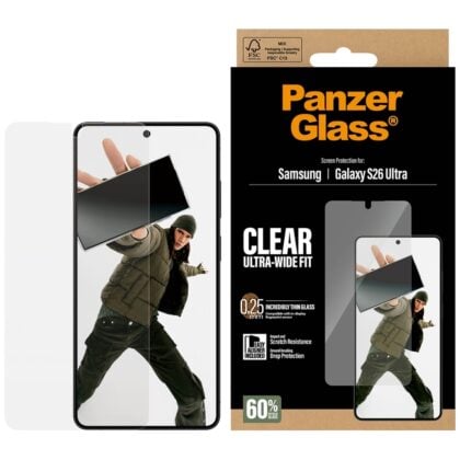 PanzerGlass Ultra-Wide Fit EasyAligner γυαλί ασφαλείας για Samsung Galaxy S26 Ultra