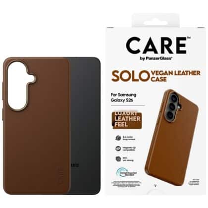 PanzerGlass CARE Solo - θήκη για Samsung Galaxy S26 - Καφέ
