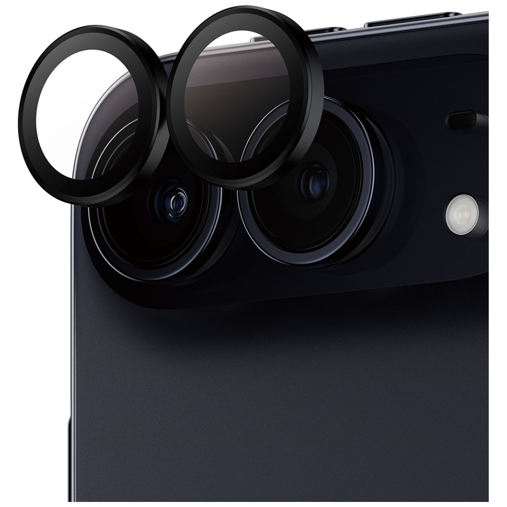 PanzerGlass Hoops Προστατευτικό Φακού για iPhone, Μαύρο με Γυαλί Ασφαλείας - Image 4