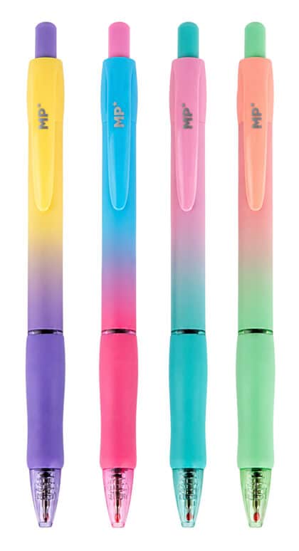 MP PE140-13 Στυλό Διαρκείας Ballpoint, Μύτη 0.7mm, Μπλε, Διάφορα Σχέδια, 1τμχ