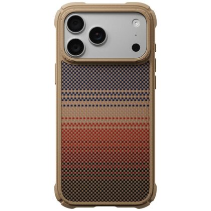 PITAKA Θήκη Cairn - θήκη για Apple iPhone 18 Pro Max / 17 Pro Max - Πορτοκαλί