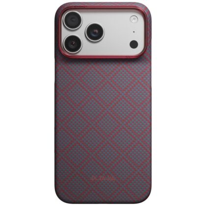 Θήκη PITAKA Edge Case MagSafe για iPhone 18 Pro Max σε μπλε ή κόκκινο χρώμα