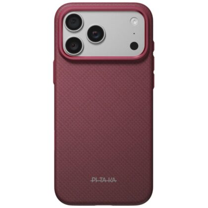 PITAKA Summa - θήκη για Apple iPhone 18 Pro Max / 17 Pro Max - Κόκκινο