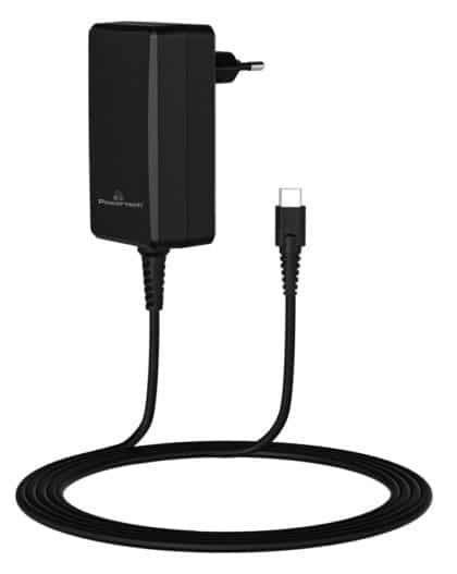 Powertech PT-1156 Φορτιστής Laptop USB-C PD 65W, Μαύρος