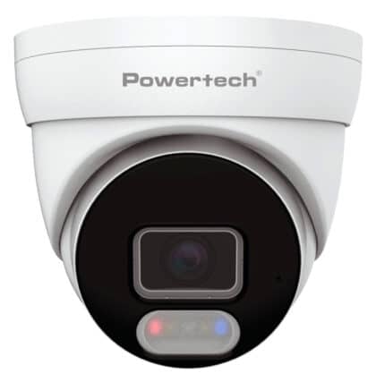 Powertech PT-1593 IP Κάμερα με Μικρόφωνο & Full Color, 8MP, 2.8mm, PoE, IP67