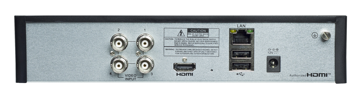 POWERTECH XVR PT-1595 υβριδικό καταγραφικό 5MP H.264/H.265 4 κανάλια - Image 2