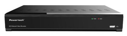 Powertech PT-1598 Καταγραφικό NVR 8 Καναλιών, 8MP, H.264+/H.265+