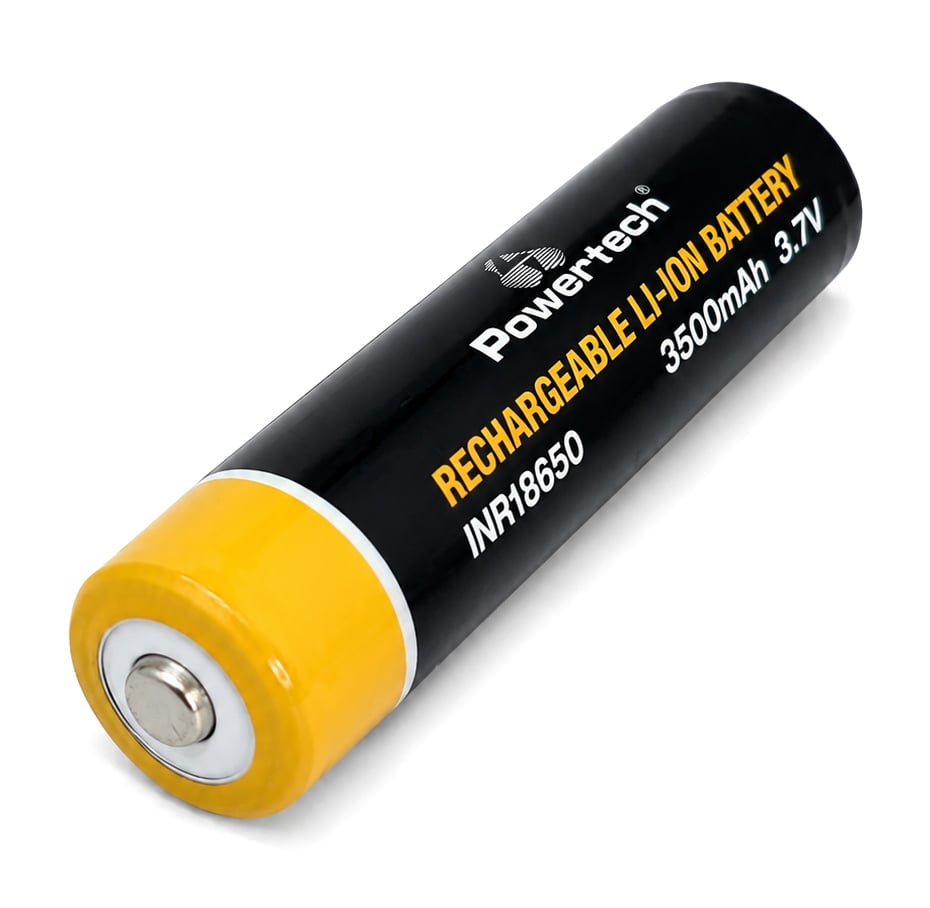 POWERTECH μπαταρία επαναφορτιζόμενη Li-ion INR18650 PT-1615 3500mAh 3.7V button top 1τμχ - Image 2