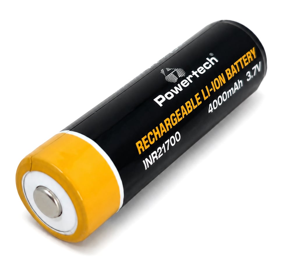 POWERTECH μπαταρία επαναφορτιζόμενη Li-ion INR21700 PT-1616 4000mAh 3.7V button top 1τμχ - Image 2