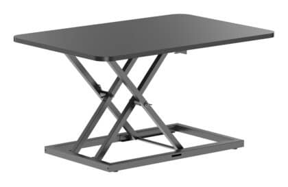 Powertech PT-1663 Σταθμός Εργασίας Ρυθμιζόμενου Ύψους, 790x540x62-420mm, Μαύρος